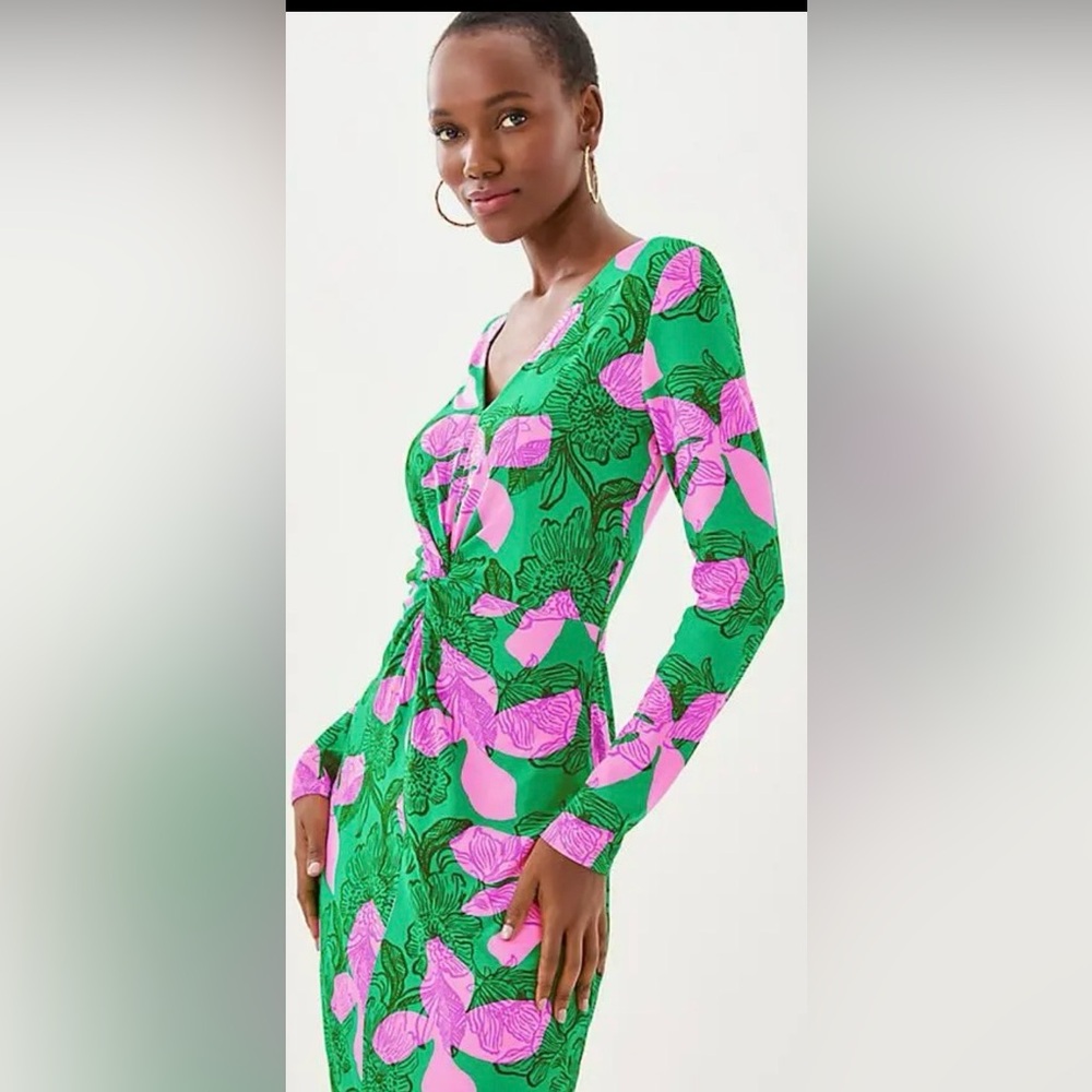 LILLY PULITZER
Tilli Maxi Dress - Kitts Green Sunset
Shadows $198 - Picture 5 of 6